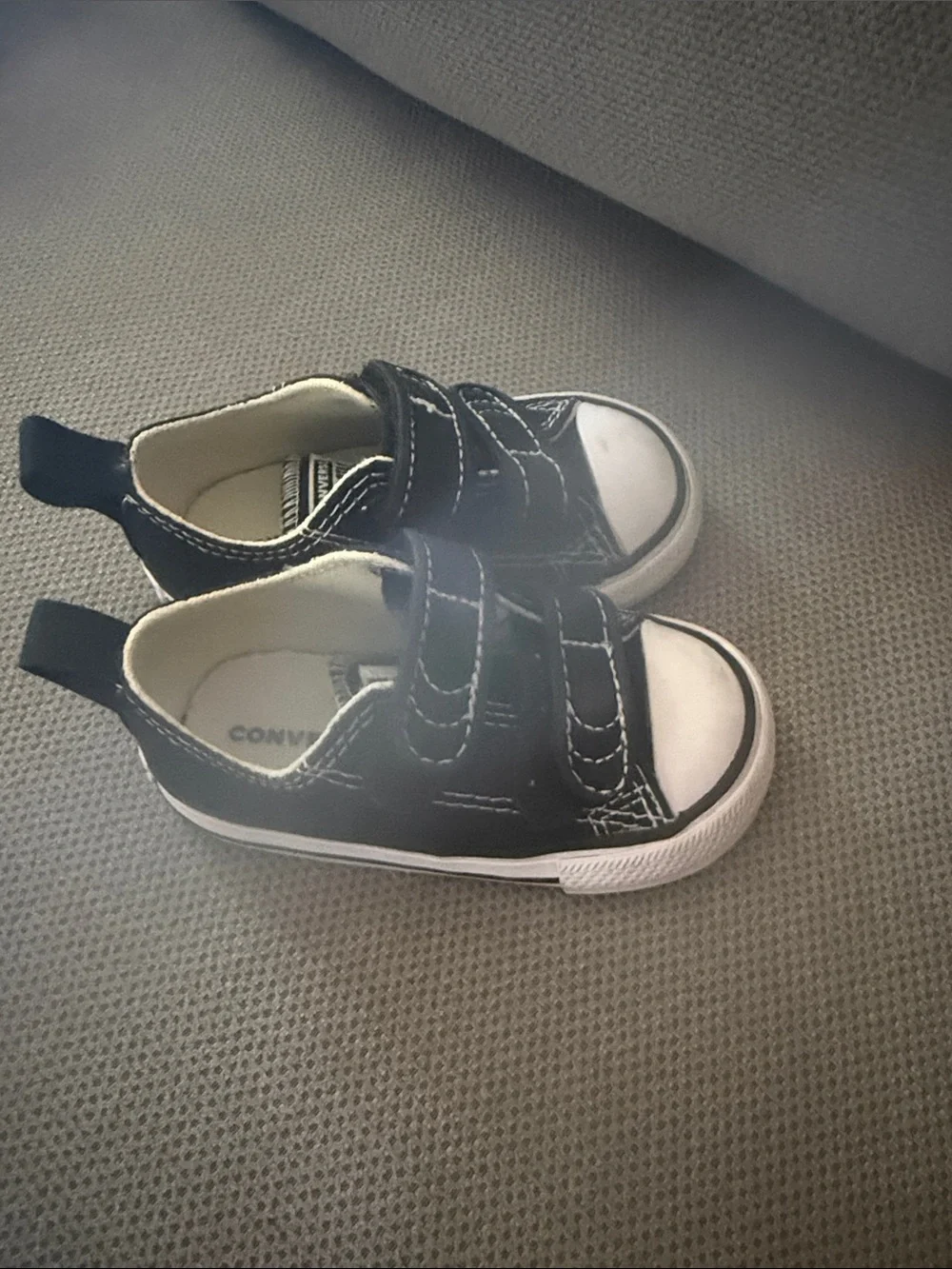 Converse Kids' Black Canvas Sneakers